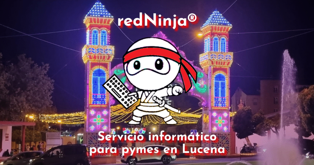 redNinja servicio informático en Lucena