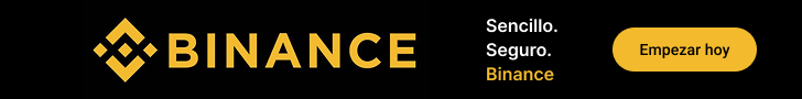 Binance banner ad