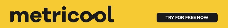 Metricool banner ad