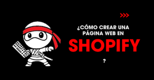 Cómo crear una página web en Shopify | redNinja