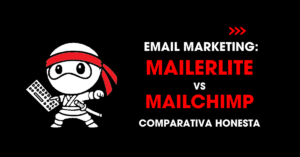 Email marketing: MailerLite vs Mailchimp. Comparativa honesta | redNinja