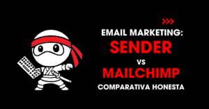 Email marketing: Sender vs Mailchimp. Comparativa honesta | redNinja