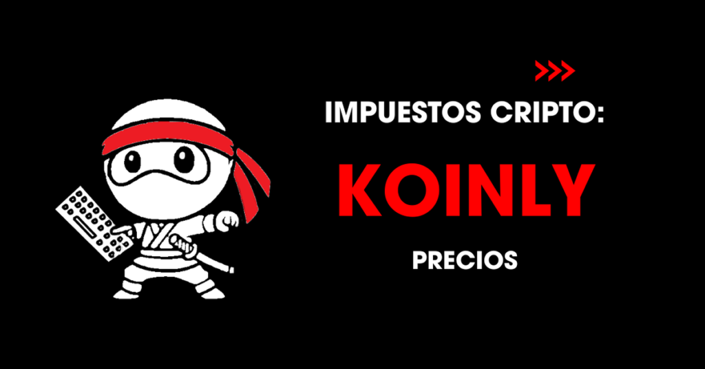 Impuestos cripto: Precios de Koinly
